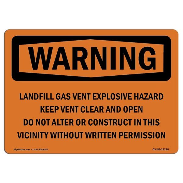 OSHA Warning Sign, 18